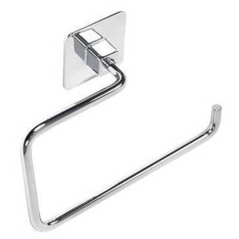 ASCIUGAMANI AD ANELLO MOD. COLD WIND Cromo cm 18 x h.12 x 7 METAF