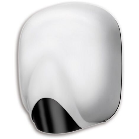 Asciugamani Elettrico con Fotocellula 1100W Vama Ecostream BF HOT Alluminio Bianco