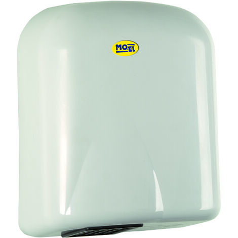 Asciugamani Elettrico con Fotocellula 1500W Moel Dragon ABS Bianco