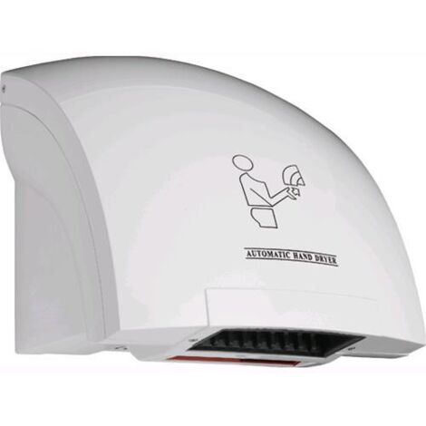ASCIUGAMANI ELETTRICO da MURO mod. AM3 Accensione automatica 24x24x23h cm