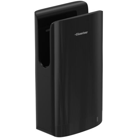 Asciugamani elettrico modello ZEFIRO - Nero
