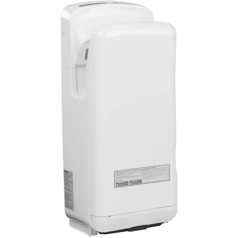 Physa - Asciugamani Elettrico Da Parete Asciuga Mani Elettrico 1650 w Bianco Airblade