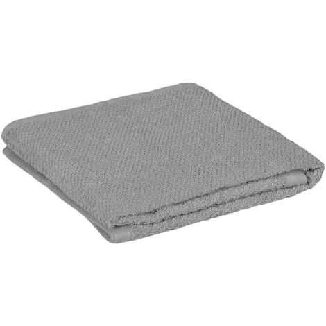 Asciugamani ospite per bagno 100% cotone grigio 40x60 cm