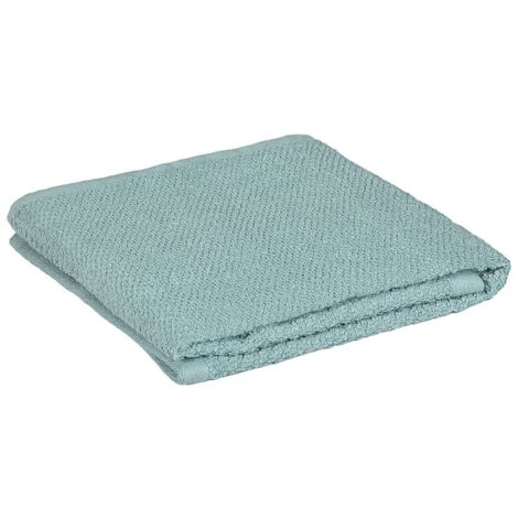 Asciugamani ospite per bagno 100% cotone verde acqua 40x60 cm