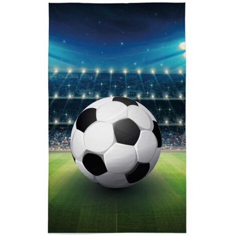 Asciugamano 30x50 per asilo, campo da calcio, 100% cotone