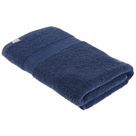 Asciugamano 70x130 cm 100% cotone - blu navy - Tendance