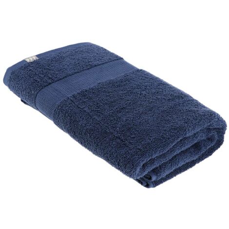 Asciugamano 90x150 cm 100% cotone - blu navy - Tendance