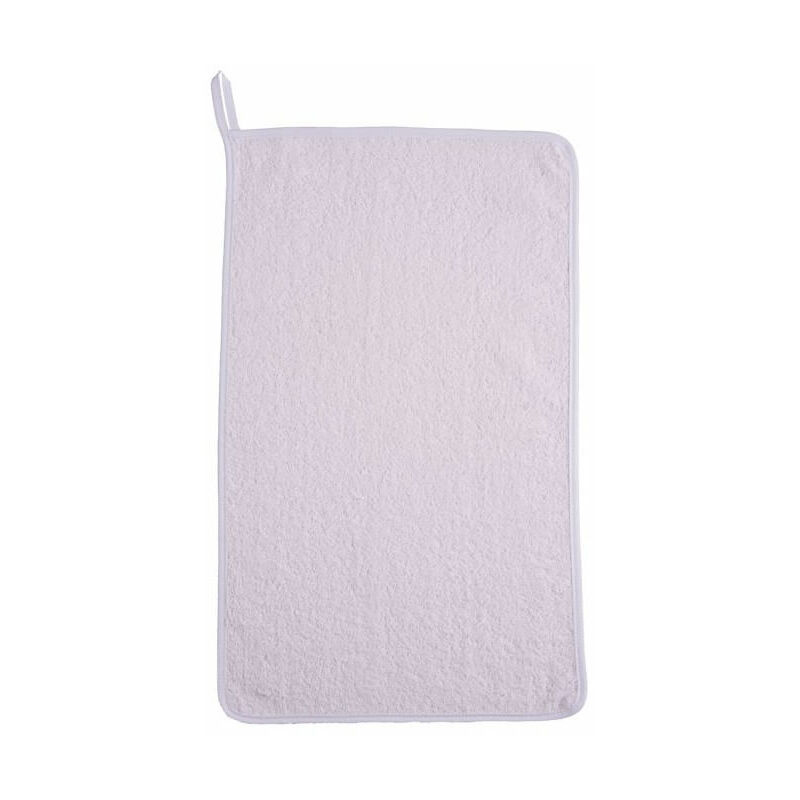 Image of Asciugamano bianco 30 x 50 cm 100% cotone 420 gr / m2