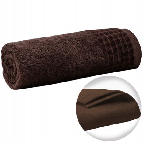Asciugamano da bagno in spugna, ad asciugatura rapida, assorbente, grande, 70x140, polacco