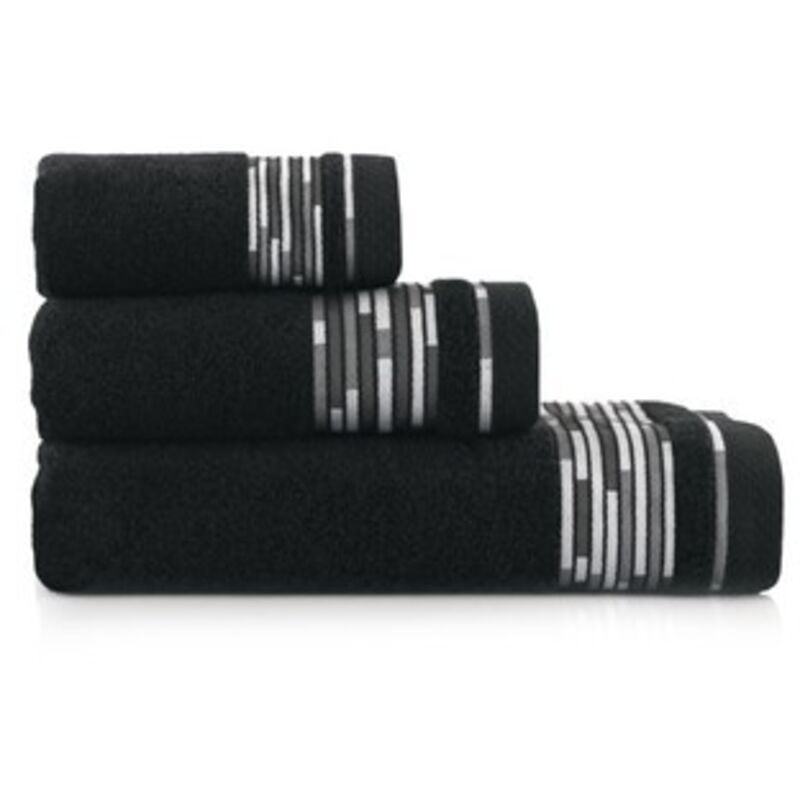 Asciugamano grafico 50x90 arancione