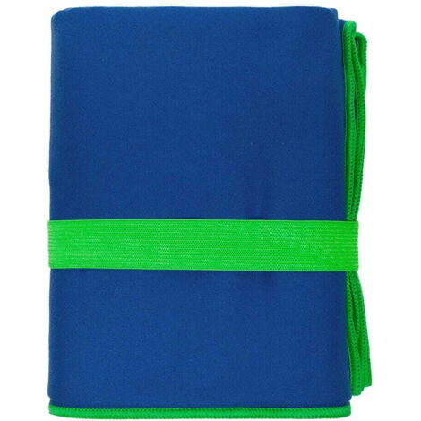Asciugamano in microfibra ad asciugatura rapida 80x130 FITNESS Blu
