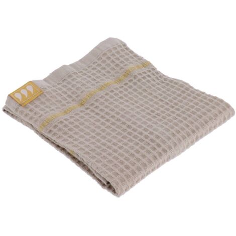 Asciugamano ospite 30x50 cm 100% cotone a nido d'ape - tortora - Tendance
