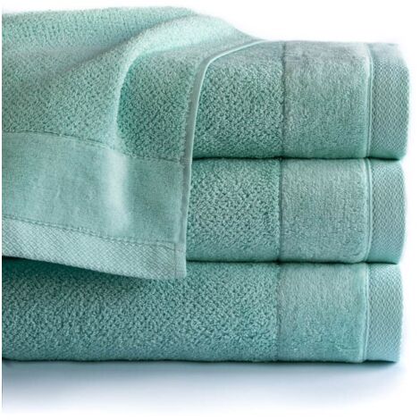 Asciugamano Vito 30x50 Aqua Mint 550g 100% cotone