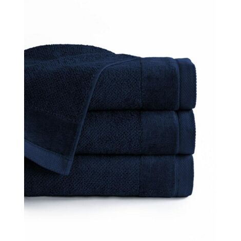 Asciugamano Vito 50x90 Blu navy 550g 100% cotone
