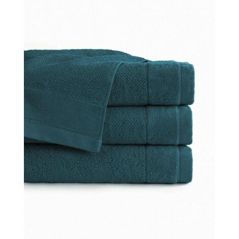 Asciugamano Vito 50x90 turchese scuro spugna di cotone 550 g/m2