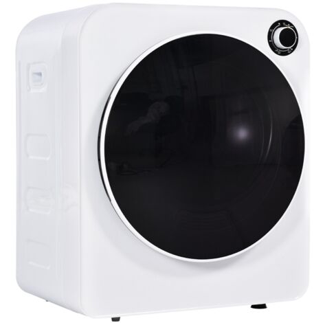 Asciugatore d'aria esausta con triplo filtro, 5 programmi protezione contro il surriscaldamento, montaggio a parete [Classe energetica C] 3 kg 830 W bianco