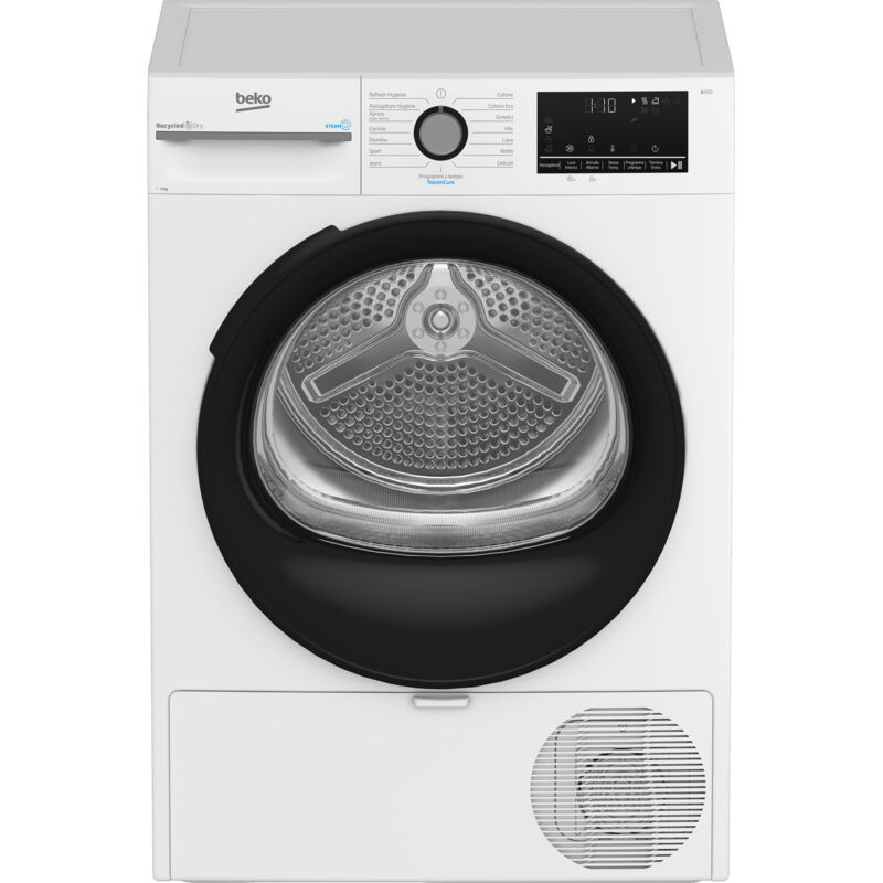 Beko BMGT491SBIIT Asciugatrice 9kg Classe C Inverter Bianca