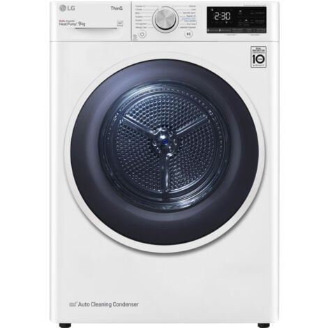 Asciugatrice LG RH90V9AVHN Libera Installazione Caricamento Frontale Classe A+++ Bianco