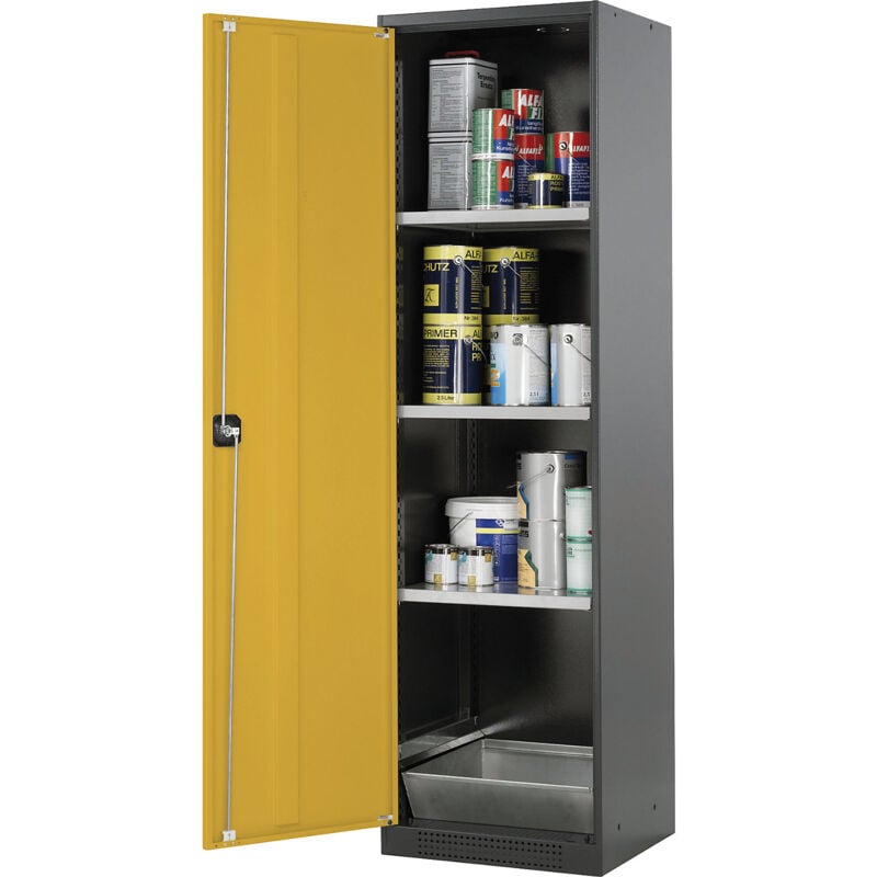 Asecos - Armoire de laboratoire pour produits chimiques, 1 porte