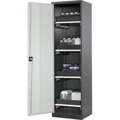 asecos, Armoire de laboratoire pour produits chimiques, 1 porte