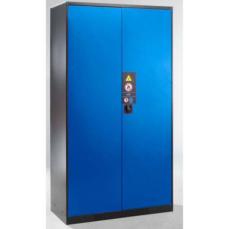 asecos, Armoire pour produits chimiques, porte fermée, 3
