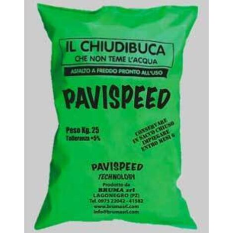 ASFALTO A FREDDO IN GRANULO 25 kg