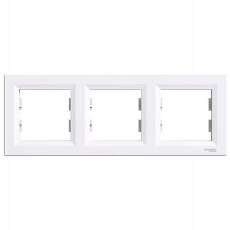 ASFORA CORNICE BIANCA 3X ORIZZONTALE EPH5800321
