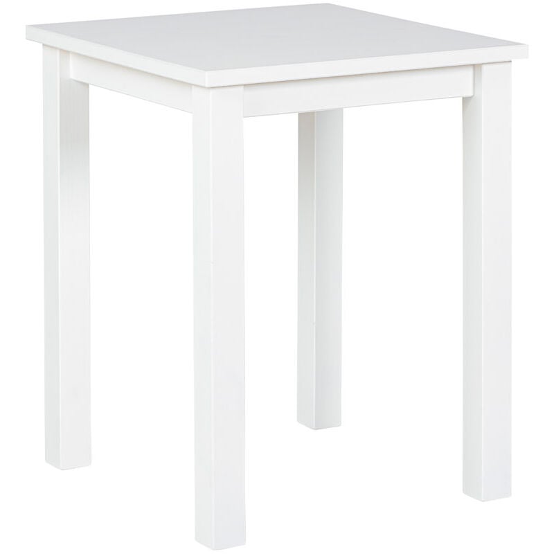 Ebuy24 - Asgar Table d'appoint, blanc.