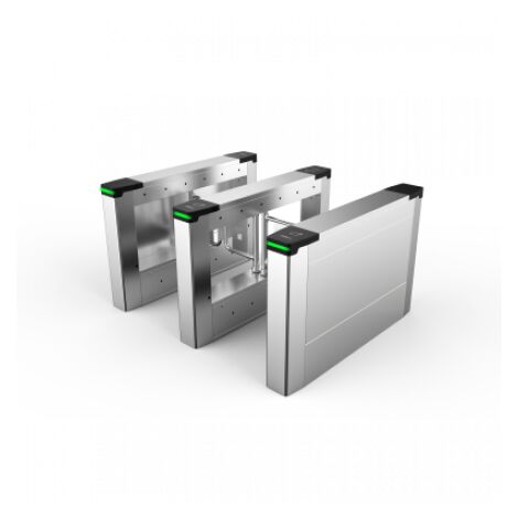 ASGB810Y-R - Módulo de torniquete externo con motor derecho y barrera izquierda, 1 lector