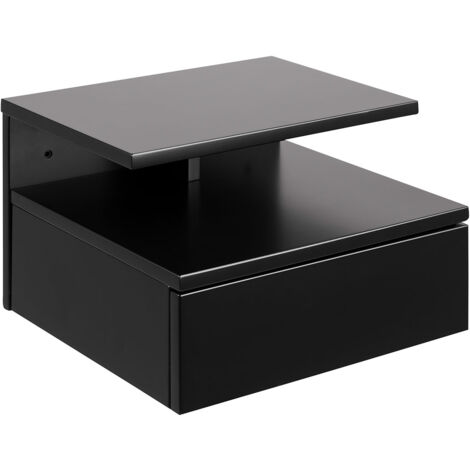 Ashlan Nachttisch 1 Schublade schwarz.