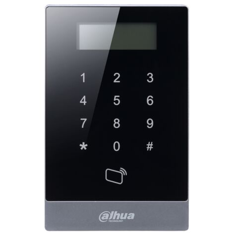 ASI1201A-D - Lettore standalone con display e touch, card 125 kHz, pswd