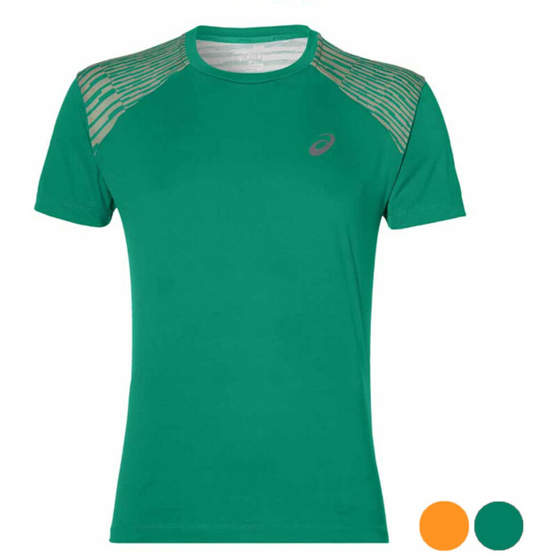 

Camiseta de Manga Corta Hombre fuzeX TEE Verde S - Asics