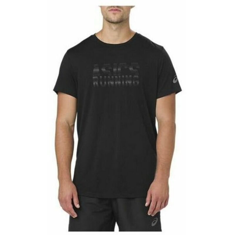 

Camiseta de Manga Corta Hombre GRAPHIC SS TOP Negro (USA) L - Asics