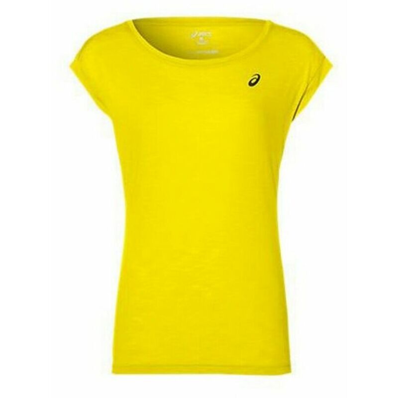 

Asics Camiseta Deportiva de Manga Corta Asics Layering Top Mujer Amarillo XS