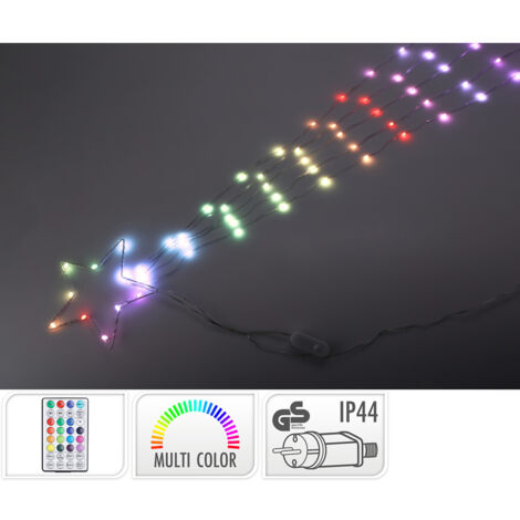 Asics Sternschnuppe LED RGB 119 cm Außenleuchte
