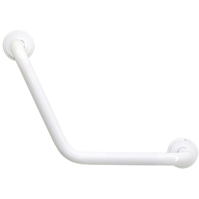 

Asidero moleteado antideslizante tipo 'L' aluminio Blanco - Cm Baños