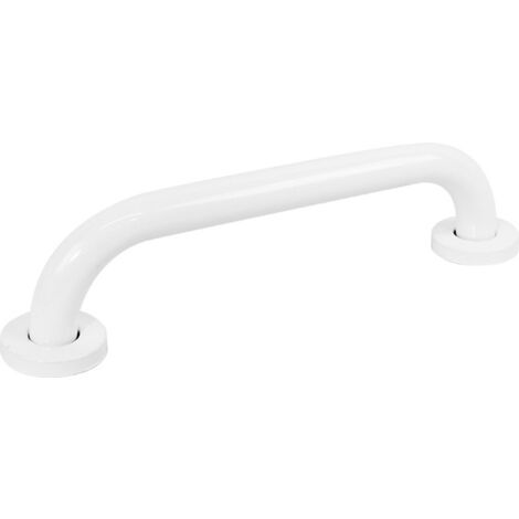 ASIDERO RECTO INOX LACADO BLAN - 30 CM