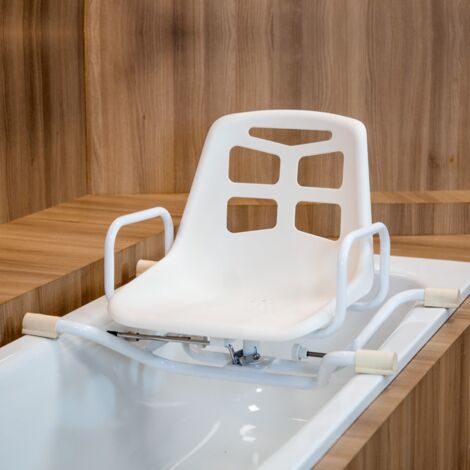 Froadp Asiento Tabla Bañera de Baño Para Sentarse Asiento de Baño 41-63cm  Distancia Ajustable Asiento