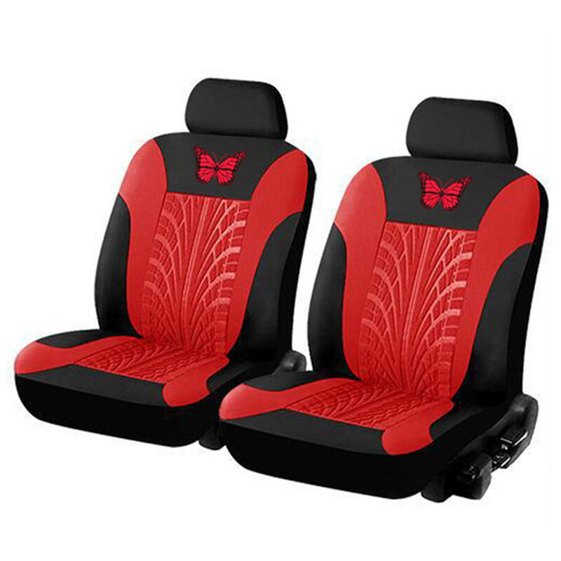 

Asiento de arco sangria mariposa auto universal cubierta del pano anti-polvo resistente al desgaste lavable anti-Fading la cubierta de asiento de tela