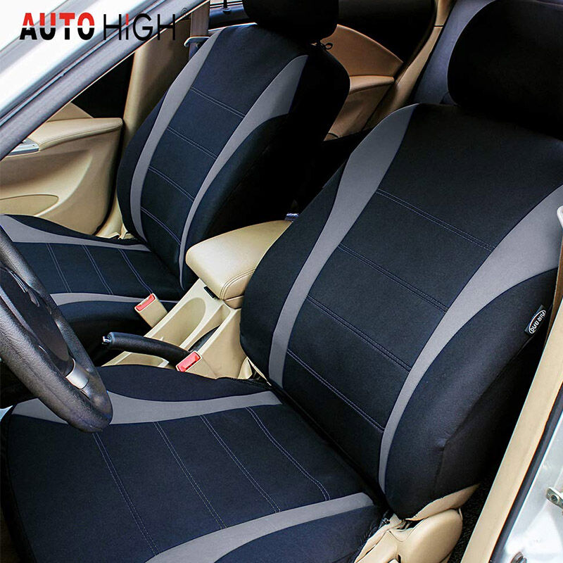 

Asiento de automóvil universal lavable para asiento de automóvil Sover Juego de 4 fundas de asiento delantero y trasero para cojín de asiento Color