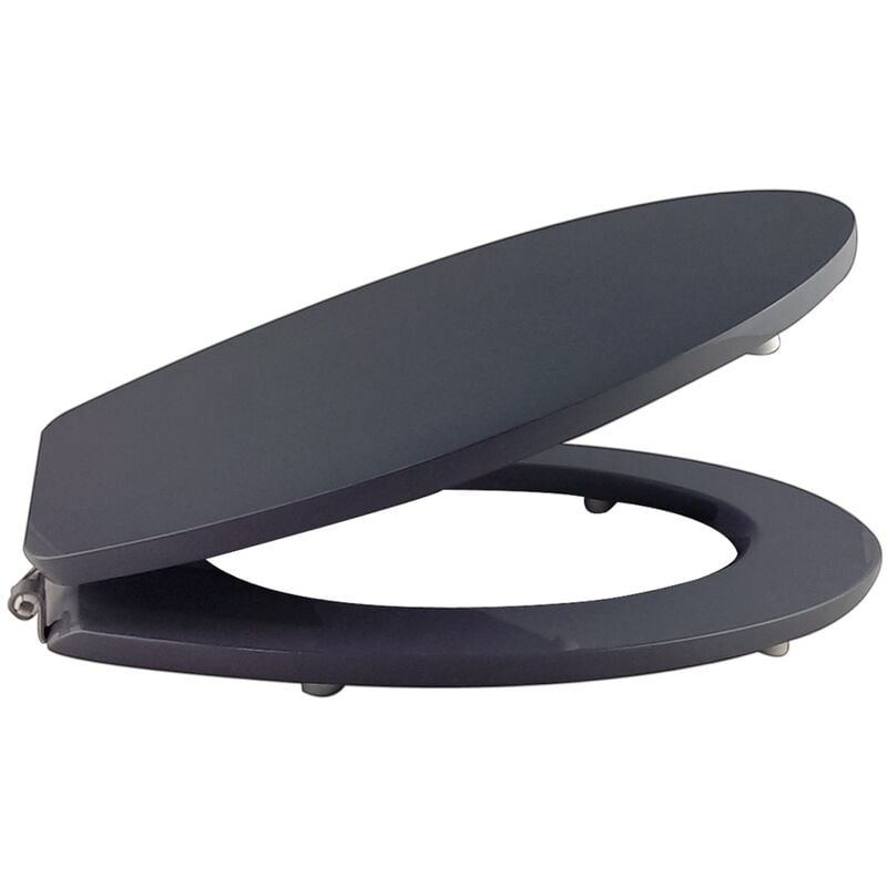 

Asiento De Bano -Gris - Acrilico & Acero Inoxidable