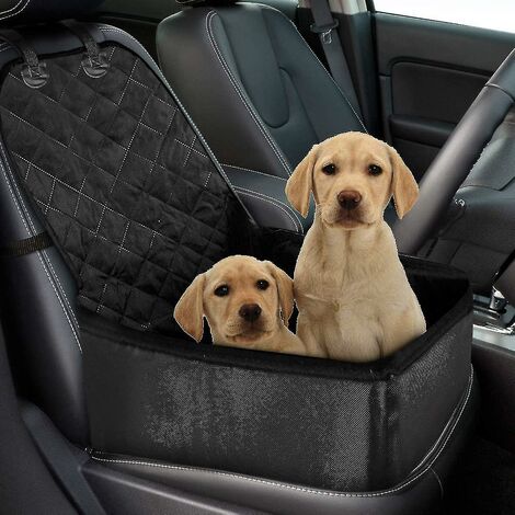Asiento de coche para perros - Funda de asiento de coche para perros de calidad premium para cada coche - Asiento para perros