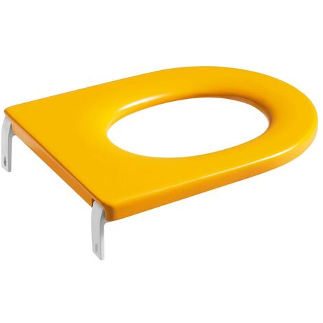 Asiento de elastómero para inodoro infantil HAPPENING - ROCA Color: Amarillo