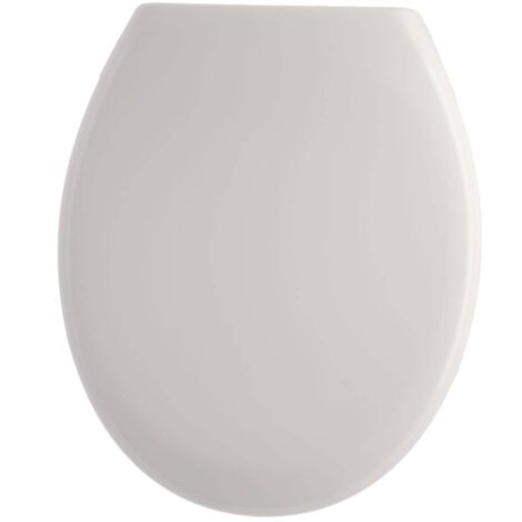 Asiento de freno abatible de pp de 18 pulgadas con fijaciones de acero inoxidable - blanco - Tendance