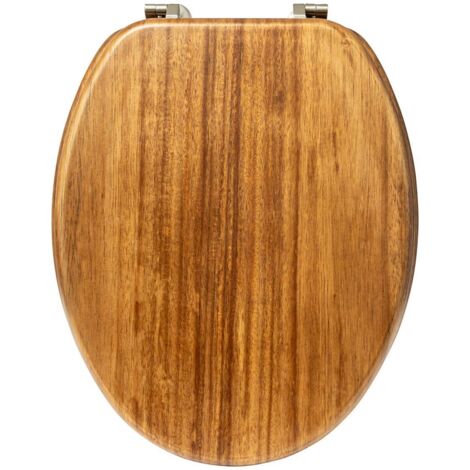 Asiento de inodoro blackacia de madera de acacia - 5five
