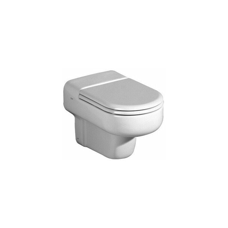 

Geberit - Asiento de inodoro COURREGES con tapa apto para inodoro 203100 pergamon