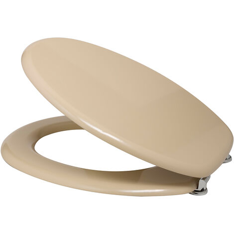 Asiento de inodoro de mdf asiento para wc color champagne mod. Pegaso