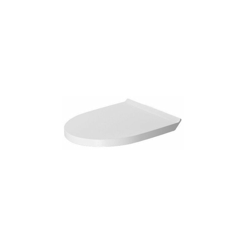 

Duravit - Asiento de inodoro DURASTYLE sin cierre suave blanco