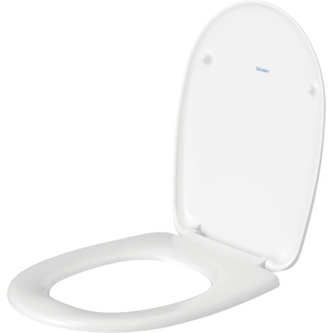 Asiento de inodoro Duravit Bisagras Duraplus de plástico, blanco,