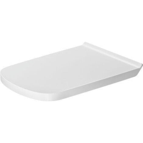 Asiento de inodoro Duravit DuraStyle, versión extendida, bisagras